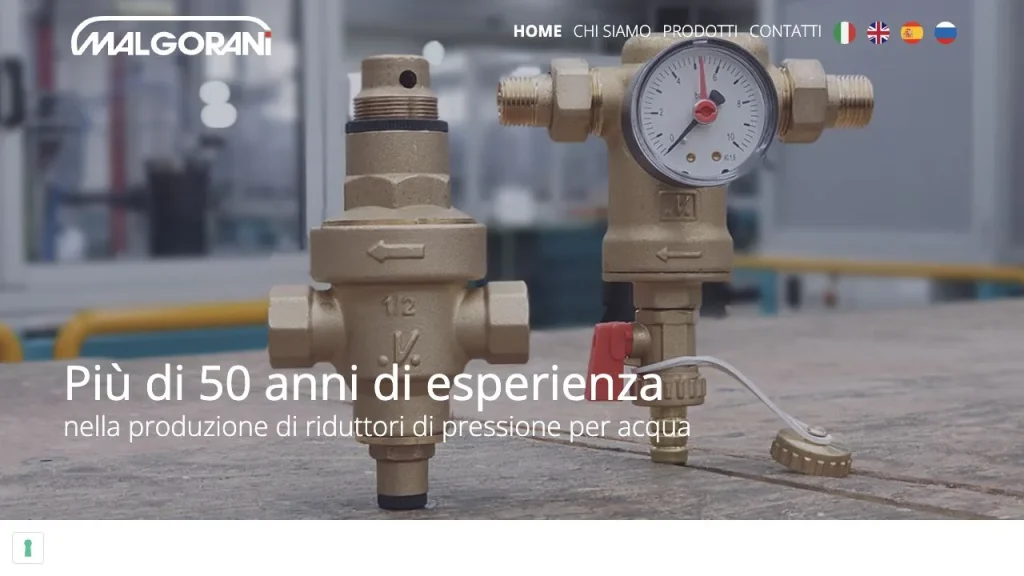 Malgorani — sito pubblico Pagina iniziale del sito Malgorani.